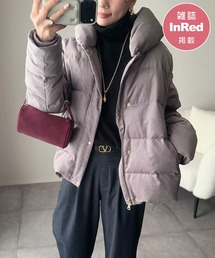 ikka | 【雑誌InRed1月号掲載】細コール2WAY洗えるダウンジャケット【洗濯機で洗える／親子コーデ】(ダウンジャケット/コート)