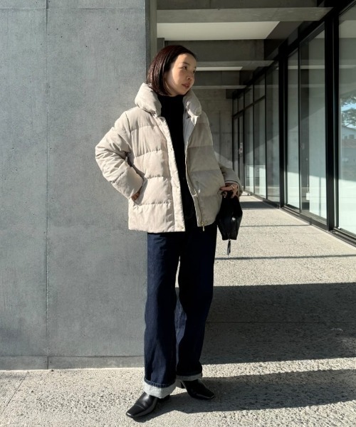 セール】【雑誌InRed1月号掲載】細コール2WAY洗えるダウンジャケット