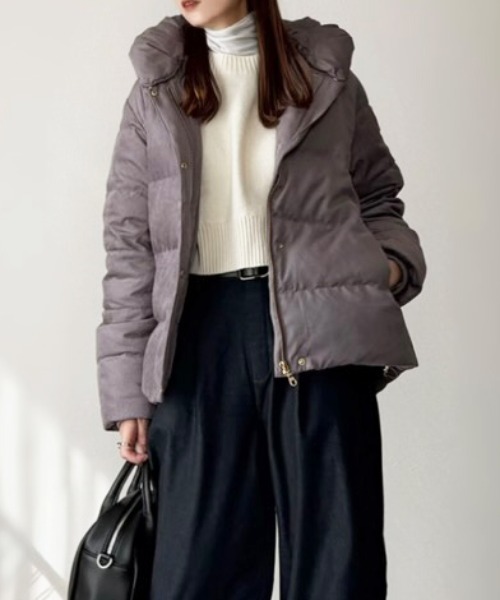 新品新作　タグ付き　ikka イッカ　細コール2WAY洗えるダウンジャケット ikka Ladies | 細コール2WAY洗えるダウンジャケット | TOKYO DESIGN