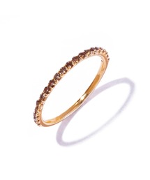 【les bonbon】embrace smoky quartz ring/エンブレイス スモーキークォーツ リング