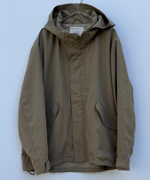 セール】T-MAC 撥水マウンテンパーカー [フード取り外し可