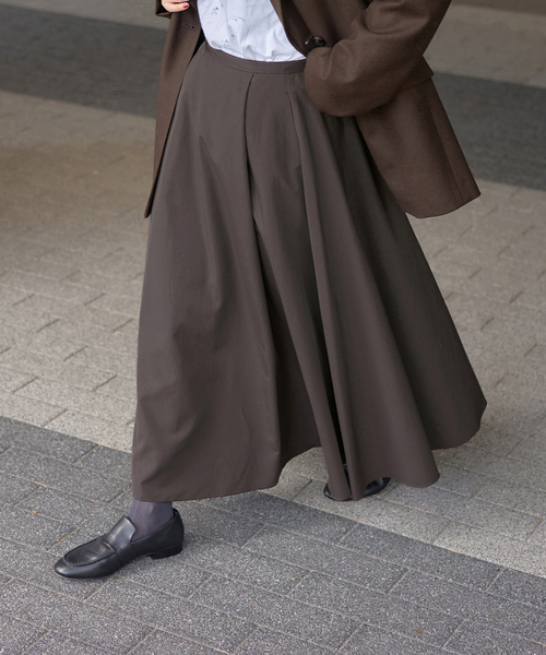 IENA（イエナ）の「ソフトタフタサーキュラースカート（スカート