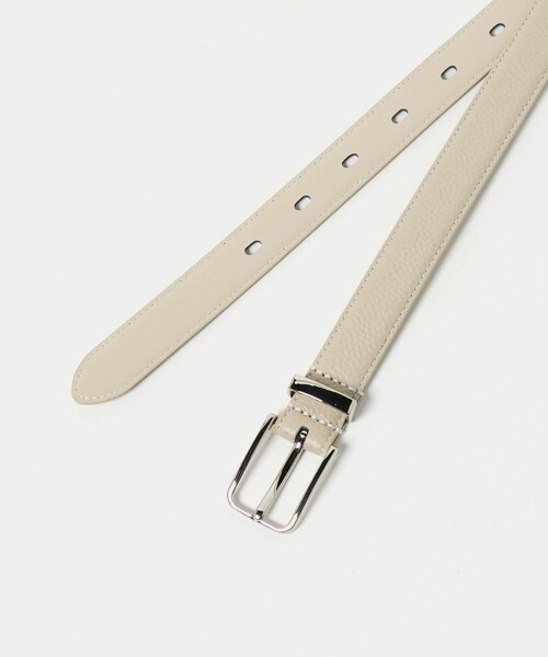 green label relaxing（グリーンレーベルリラクシング）の「ステッチ メタルサルカン ベルト 2（ベルト・レディース・ナチュラル/ブラック/ダークブラウン・FREE）」の11枚目の写真