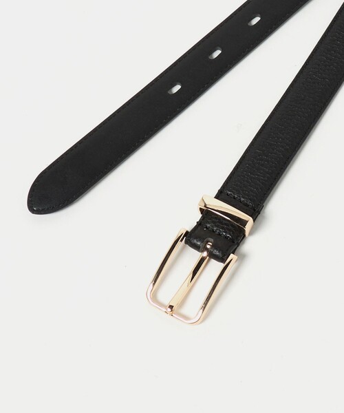 green label relaxing（グリーンレーベルリラクシング）の「ステッチ メタルサルカン ベルト 2（ベルト・レディース・ナチュラル/ブラック/ダークブラウン・FREE）」の13枚目の写真