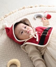 PUPPAPUPO（プッパプーポ）の「【クリスマス】 コスチューム スタイ ボンネット（マグ/哺乳瓶/お食事グッズ）」