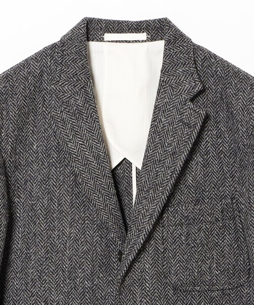 BEAMS PLUS（ビームスプラス）の「3B Jacket Harris Tweed（その他アウター・メンズ・グレー・L/M/S）」の3枚目の写真