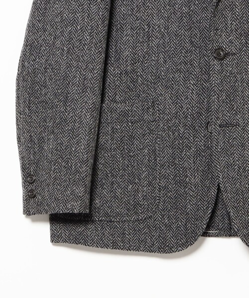 BEAMS PLUS（ビームスプラス）の「3B Jacket Harris Tweed（その他アウター・メンズ・グレー・L/M/S）」の4枚目の写真