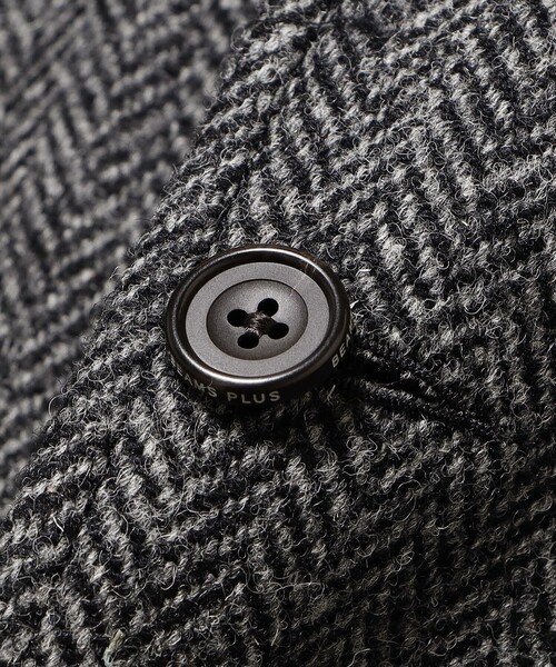 BEAMS PLUS（ビームスプラス）の「3B Jacket Harris Tweed（その他アウター・メンズ・グレー・L/M/S）」の7枚目の写真