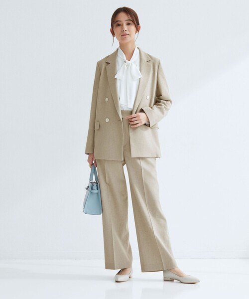 size SHORT/TALLあり］Greed グリード メランジ ストレート パンツ