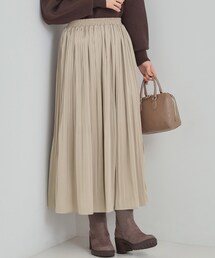 DRESKIP | 【着丈選べる/あったか】裏に秘密 プリーツスカート(スカート)