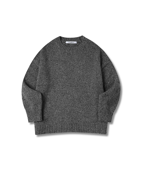 AVANDRESS(アバンドレス )の「ビーズルーズフィットニット - 6col(ニット/セーター・レディース・ブラック/グレー/レッド/ネイビー/マスタード/チャコール・1/2)」の3枚目の写真