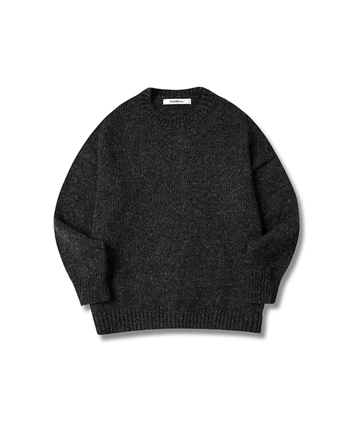 AVANDRESS(アバンドレス )の「ビーズルーズフィットニット - 6col(ニット/セーター・レディース・ブラック/グレー/レッド/ネイビー/マスタード/チャコール・1/2)」の2枚目の写真