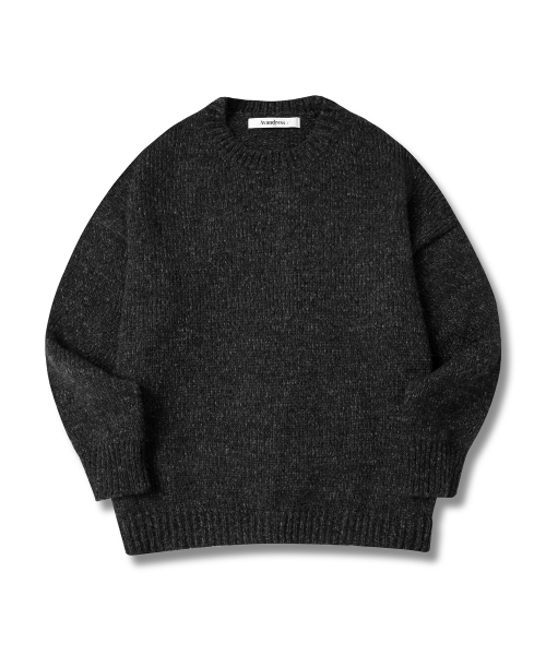 AVANDRESS(アバンドレス )の「ビーズルーズフィットニット - 6col(ニット/セーター・レディース・ブラック/グレー/レッド/ネイビー/マスタード/チャコール・1/2)」の14枚目の写真