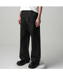 AVANDRESS（アバンドレス ）の「Normal Straight Nonfade Denim Pants BLACK（デニムパンツ）」
