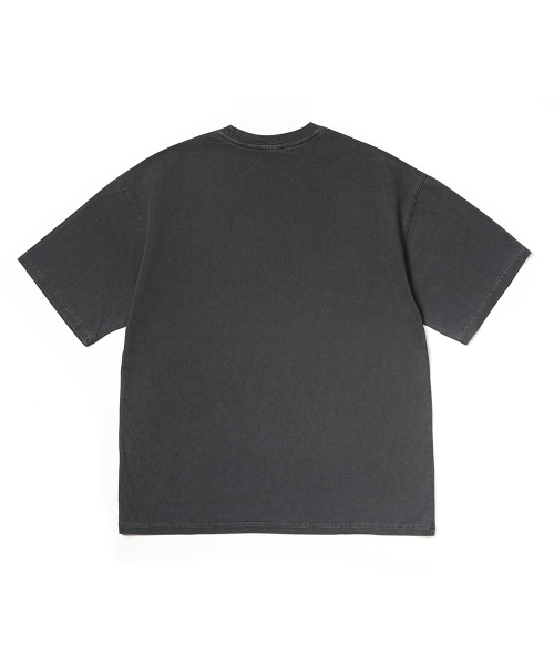 GAKKAI UNIONS（ガッカイユニオンズ）の「ヒットスターピグメント半袖Tシャツ チャコール（Tシャツ/カットソー・レディース・その他・MEDIUM/LARGE）」の3枚目の写真