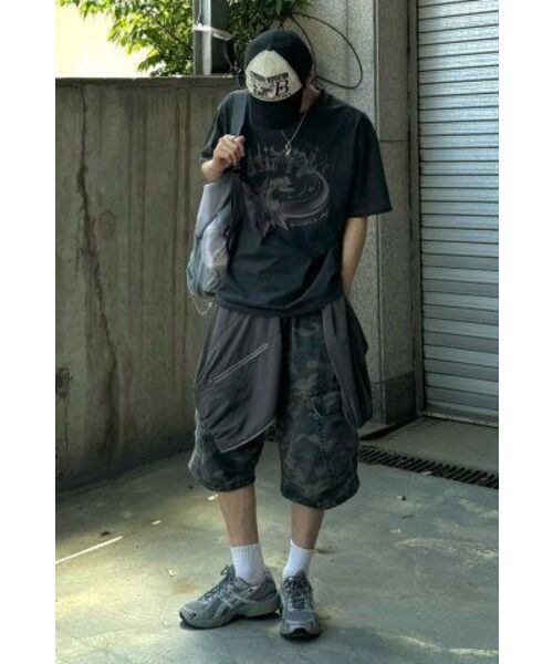 GAKKAI UNIONS（ガッカイユニオンズ）の「ヒットスターピグメント半袖Tシャツ チャコール（Tシャツ/カットソー・レディース・その他・MEDIUM/LARGE）」の8枚目の写真