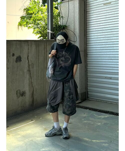GAKKAI UNIONS（ガッカイユニオンズ）の「ヒットスターピグメント半袖Tシャツ チャコール（Tシャツ/カットソー・レディース・その他・MEDIUM/LARGE）」の9枚目の写真