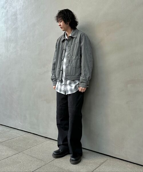 INSILENCE(インサイロンス)の「ガーメントダイ TYPE-1 ジャケット ASH BEIGE(デニムジャケット・レディース・その他・SMALL/MEDIUM/LARGE)」の9枚目の写真