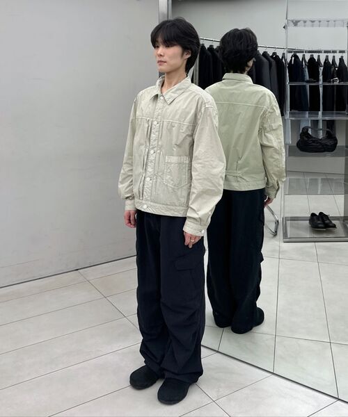 INSILENCE(インサイロンス)の「ガーメントダイ TYPE-1 ジャケット ASH BEIGE(デニムジャケット・レディース・その他・SMALL/MEDIUM/LARGE)」の10枚目の写真
