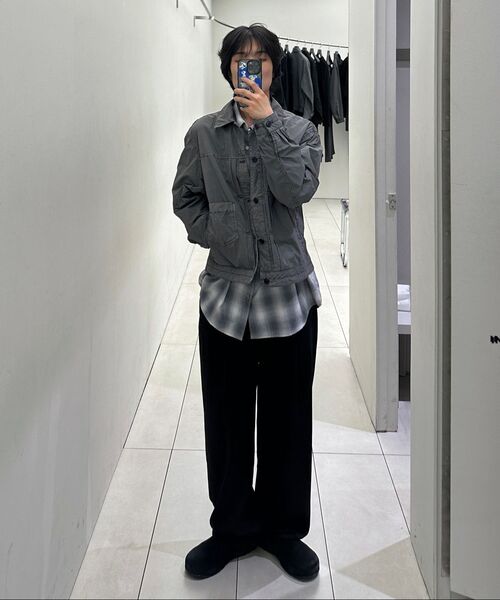 INSILENCE(インサイロンス)の「ガーメントダイ TYPE-1 ジャケット ASH BEIGE(デニムジャケット・レディース・その他・SMALL/MEDIUM/LARGE)」の11枚目の写真
