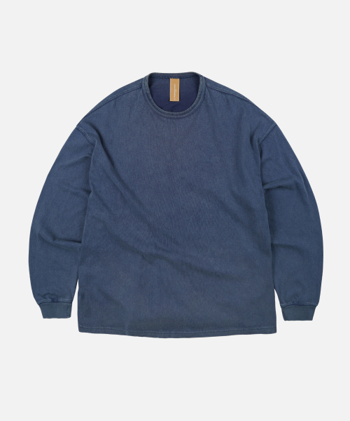 FRIZMWORKS(フリズムワークス)の「OG VINTAGE DYEING L/S TEE _ BLUE(Tシャツ/カットソー・メンズ・その他・SMALL/MEDIUM/LARGE/X-LARGE)」の1枚目の写真