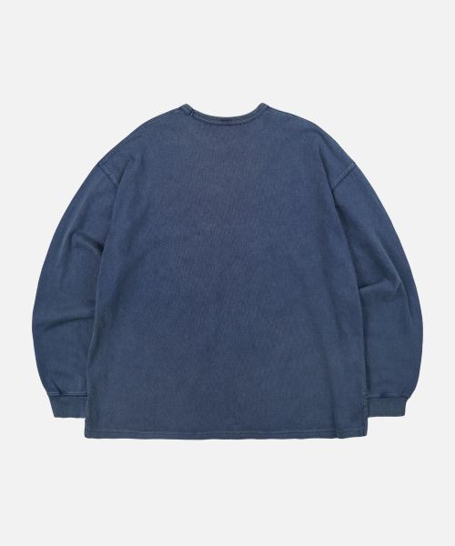 FRIZMWORKS(フリズムワークス)の「OG VINTAGE DYEING L/S TEE _ BLUE(Tシャツ/カットソー・メンズ・その他・SMALL/MEDIUM/LARGE/X-LARGE)」の2枚目の写真