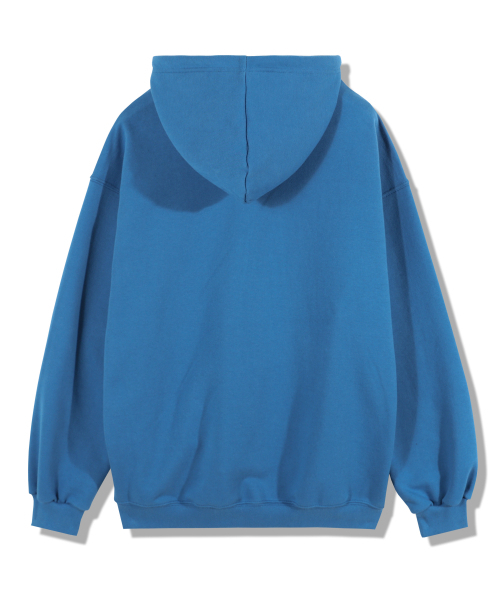 GUBIN(グビン)の「クラックプリンティングロゴフードパーカー - ブルー(パーカー・レディース・その他・MEDIUM/LARGE)」の3枚目の写真