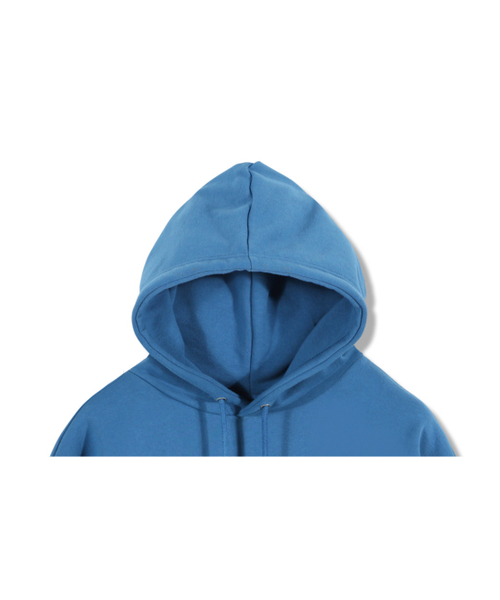 GUBIN(グビン)の「クラックプリンティングロゴフードパーカー - ブルー(パーカー・レディース・その他・MEDIUM/LARGE)」の4枚目の写真