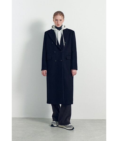 MUSINSA STANDARD WOMAN（ムシンサスタンダードウーマン）の「[ヒートタンダード] ウィメンズ薄起毛スリムタートルネック長袖Tシャツ [ダークグレー]（Tシャツ/カットソー・レディース・その他・SMALL/MEDIUM/LARGE/X-SMALL）」の5枚目の写真
