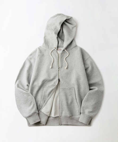 OUTSTANDING(アウトスタンディング)の「AUTHENTIC COMFORT HOOD ZIP SWEAT_3%MELANGE GRAY(パーカー・メンズ・その他・MEDIUM/LARGE/X-LARGE)」の1枚目の写真