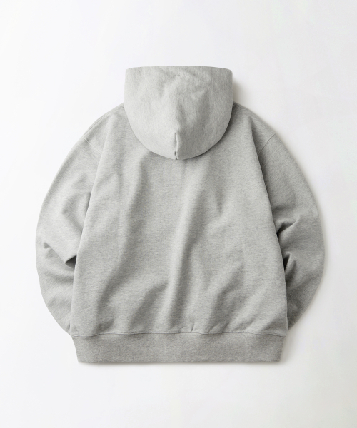 OUTSTANDING(アウトスタンディング)の「AUTHENTIC COMFORT HOOD ZIP SWEAT_3%MELANGE GRAY(パーカー・メンズ・その他・MEDIUM/LARGE/X-LARGE)」の6枚目の写真