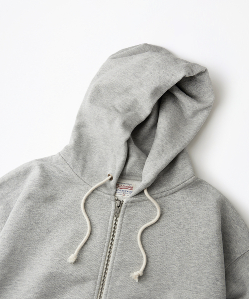 OUTSTANDING(アウトスタンディング)の「AUTHENTIC COMFORT HOOD ZIP SWEAT_3%MELANGE GRAY(パーカー・メンズ・その他・MEDIUM/LARGE/X-LARGE)」の7枚目の写真