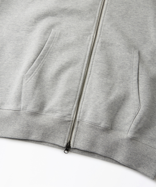 OUTSTANDING(アウトスタンディング)の「AUTHENTIC COMFORT HOOD ZIP SWEAT_3%MELANGE GRAY(パーカー・メンズ・その他・MEDIUM/LARGE/X-LARGE)」の9枚目の写真