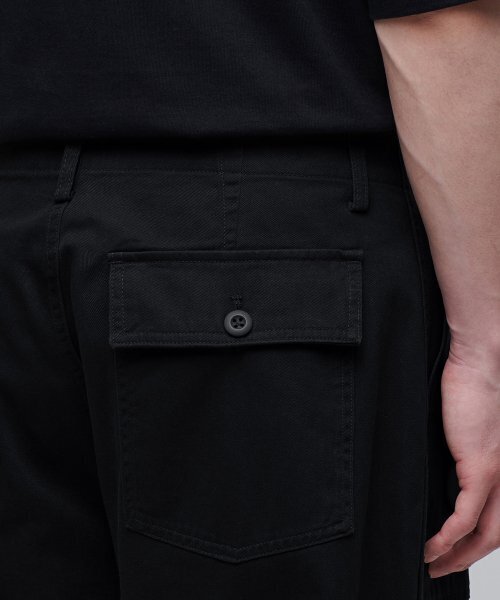 MUSINSA STANDARD（ムシンサスタンダード）の「コットンワイドパティグバルーンパンツ[ブラック]（その他パンツ・メンズ・その他・32/30/31/26/27/28/29/34/33）」の8枚目の写真