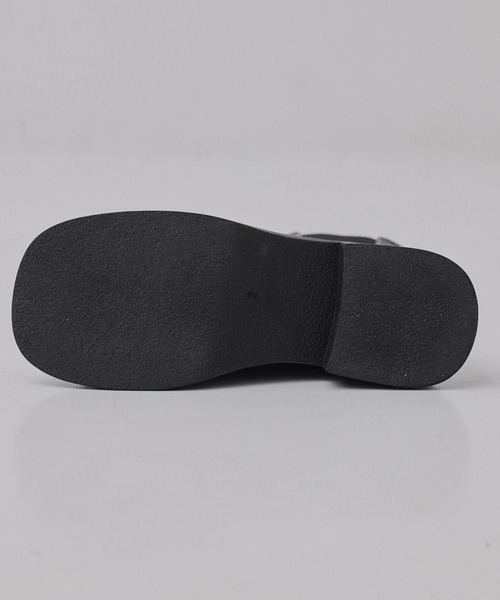 PUBLIC TOKYO（パブリックトウキョウ）の「ステッチラインサイドゴアブーツ（ブーツ・レディース・ブラック/ワイン・1/2）」の22枚目の写真