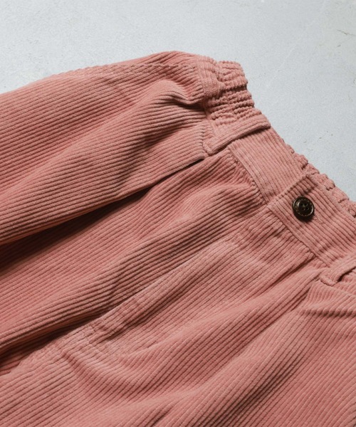 soulberry（ソウルベリー）の「大人に馴染む、ピンクのコーデュロイワイドパンツ（その他パンツ・レディース・ピンク系・M/L/LL/3L/4L/5L）」の3枚目の写真