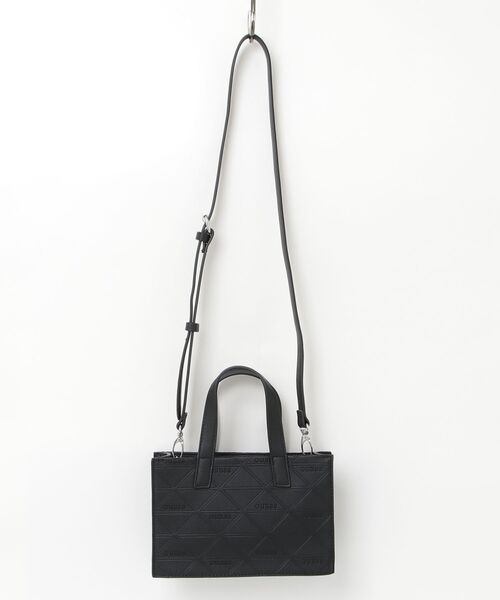 Guess(ゲス)の「FINNEAS Mini Tote トートバッグ (トートバッグ・レディース・ブラック・ONE SIZE)」の7枚目の写真