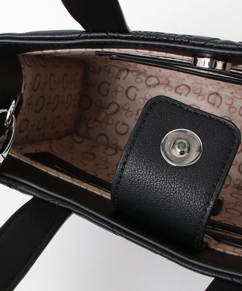 Guess(ゲス)の「FINNEAS Mini Tote トートバッグ (トートバッグ・レディース・ブラック・ONE SIZE)」の9枚目の写真