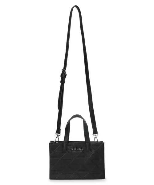 Guess(ゲス)の「FINNEAS Mini Tote トートバッグ (トートバッグ・レディース・ブラック・ONE SIZE)」の4枚目の写真