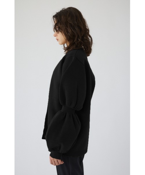 新品タグつき RIM.ARK ワイドボリュームカーディガン RIM.ARK（リムアーク）の「Turtleneck wide knit CD（カーディガン