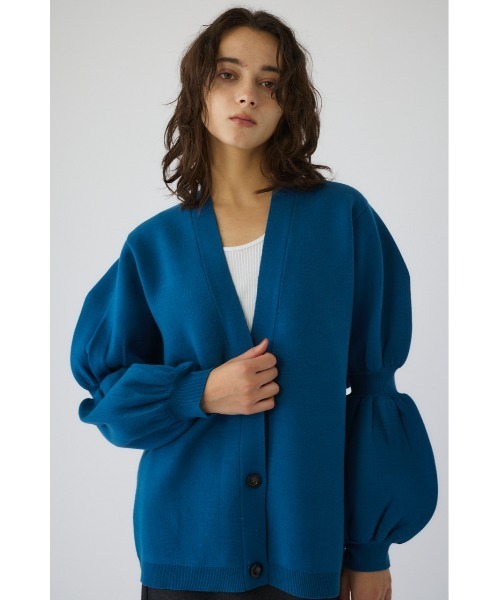 リムアーク　　ボリュームニットカーデ RIM.ARK（リムアーク）の「Volume sleeve knit CD ボリュームスリーブ