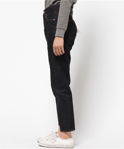 CIAOPANIC（チャオパニック）の「【Ciaopanic】＜SAKULA＞レギュラーデニムジャスト丈（デニムパンツ・レディース・ネイビー・2/1/0）」の3枚目の写真