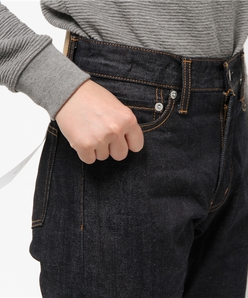 CIAOPANIC（チャオパニック）の「【Ciaopanic】＜SAKULA＞レギュラーデニムジャスト丈（デニムパンツ・レディース・ネイビー・2/1/0）」の7枚目の写真