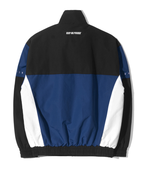 QT8 GARMENTS(キューティーエイトガーメント)の「MFオールドトラックジャケット(ディープブルー)(ナイロンジャケット・レディース・その他・LARGE/MEDIUM/X-LARGE)」の2枚目の写真