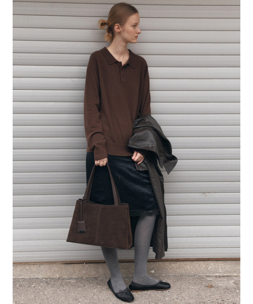 DEMERIEL（ドゥメリエル）の「Serena Shopper Bag Choco Brown（ショルダーバッグ・レディース・その他・FREE）」の2枚目の写真