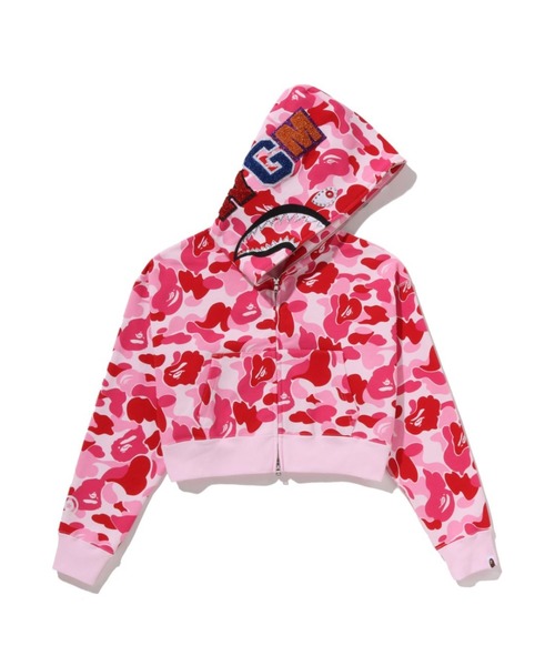 A BATHING APE マイロスター総柄ジップアップパーカー A BATHING APE