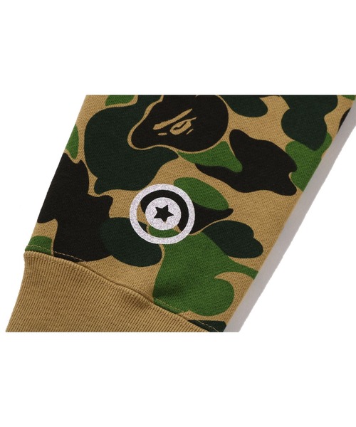 ABC CAMO CRYSTAL STONE SHARK CROPPED FULL ZIP HOODIE（パーカー
