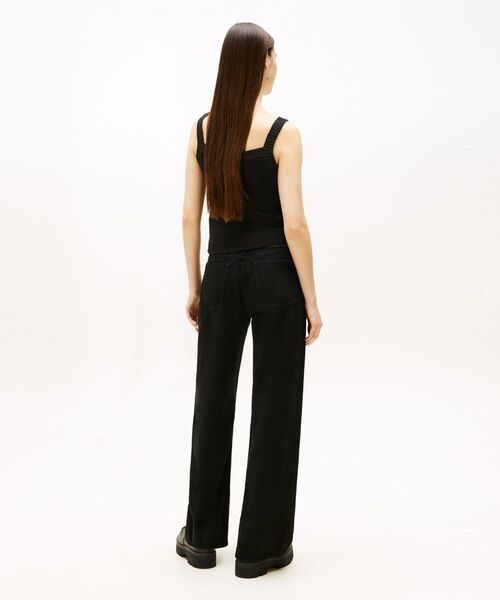 tommy jeans（トミー ジーンズ）の「ニットキャミソール（ニット/セーター・レディース・ブルー/ブラック・SMALL/X-SMALL/MEDIUM）」の8枚目の写真