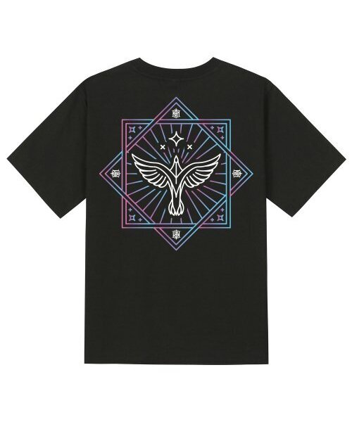 KAN6312(カン6312)の「KTB0073 ネオンライン 半袖Tシャツ - ブラック(Tシャツ/カットソー・メンズ・その他・LARGE/MEDIUM/SMALL/X-LARGE)」の1枚目の写真
