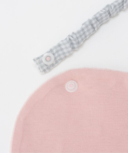 petit main（プティマイン）の「いちごスタイ（スタイ/よだれかけ・キッズ・レッド/ライトピンク・F）」の5枚目の写真